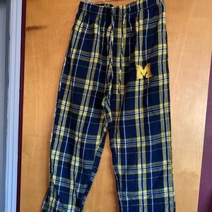 Michigan Flannel Pajama Pants
